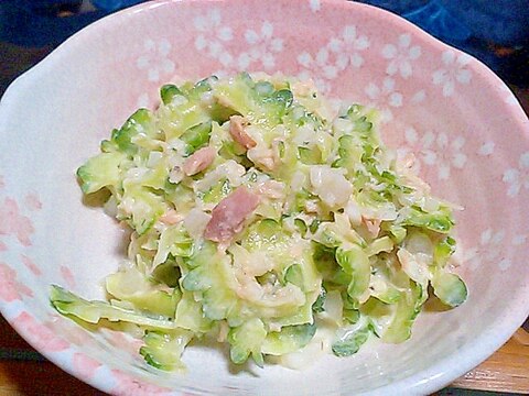 簡単！さっぱり味のゴーヤのツナサラダ